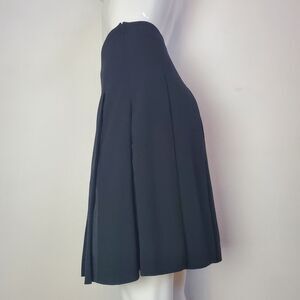 Vintage Y2K Anthropologie Elevenses Black Pleated Skirt
